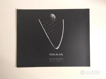 Depliant brochure Alfa Romeo Giulia - Accessori