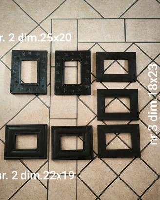 nr.25 cornici in legno 