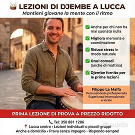 Lezioni di Percussioni a Lucca (anche a Domicilio)