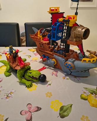 Barca dei pirati fisher price