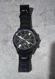 Orologio uomo LAGMEEY nero, in acciaio