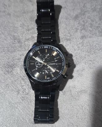Orologio uomo LAGMEEY nero, in acciaio
