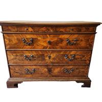 Canterano cassettone lombardo XVIII sec intarsiato