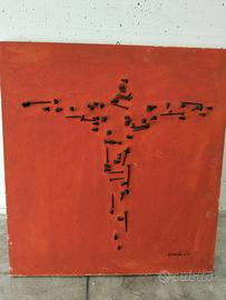 quadro con un crocefisso di Giorgio  Larocchi 