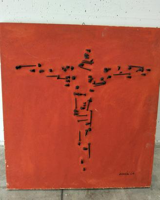 quadro con un crocefisso di Giorgio  Larocchi 