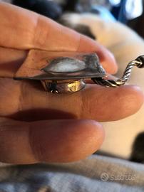 cappello tocco di laurea in argento 