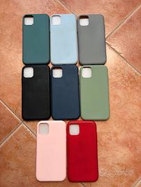 N° 8 Cover in silicone  antiurto Cell. I-Phone 11