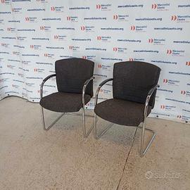 Coppia Sedie da ufficio