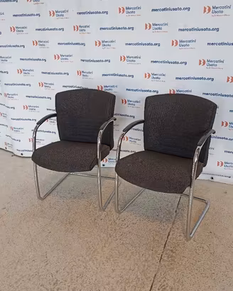 Coppia Sedie da ufficio