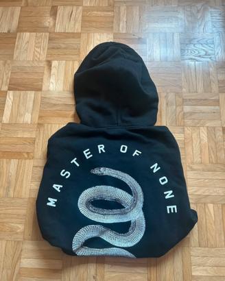 Felpa nera H&M “Master of None”-Grafica Serpente-M