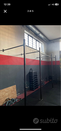 Rig doppia postazione rack squat artigianale