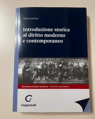 Introduzione storica al diritto moderno e contemp