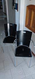 2 Sedie Ikea con braccioli