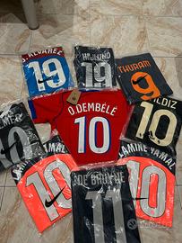 maglie calcio varie