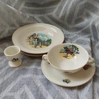 Set piatti per bambini Vintage Bavaria 