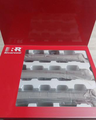 Rivarossi HR4057 - Set 3 Carrozze FS Tipo X GRIGIO