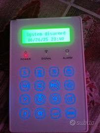 tastierino wireless allarme