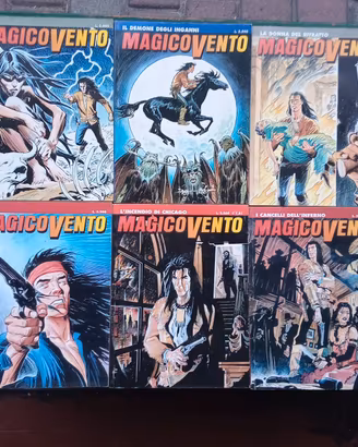 Albi a fumetti MAGICO VENTO a 50 cent. l'uno