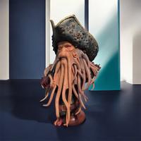 Davy jones mezzo busto pezzo unico