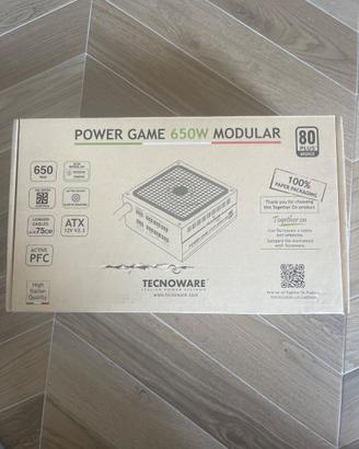 Alimentatore per pc Power Game 650W