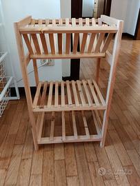 Scaffale legno