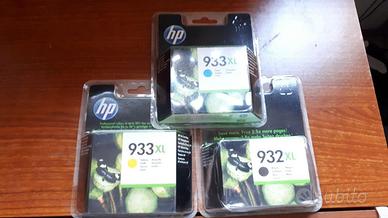 3 Cartucce HP 932 XL e 933 XL+Stampante A/3 HP7612