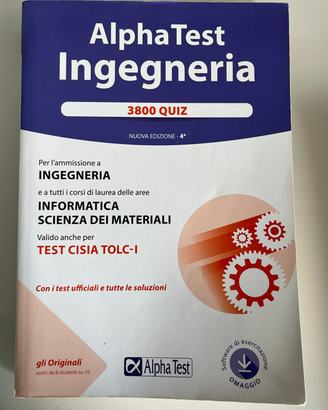 Alpha Test Ingegneria - 3800 Quiz
