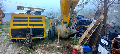 Ponpa per massetti e compressore