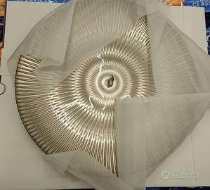 Centrotavola / vassoio / sottopiatto vetro NUOVO