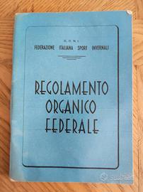 Regolamento organico federale FISI 1957