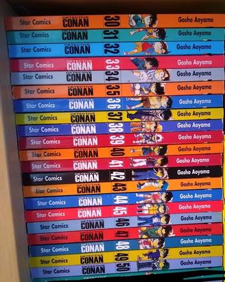 manga Detective Conan numeri da 30 a 49