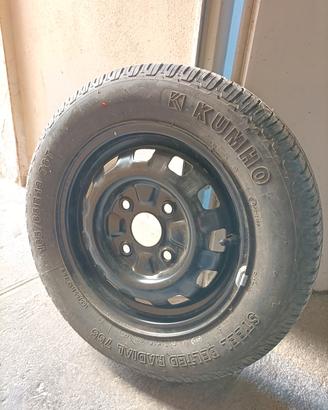 Ruota di scorta 165/65 r13 
