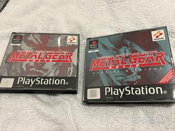 Metal gear solid + special missions PlayStation 1