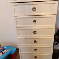 Cassettiera Shabby 6 cassetti 