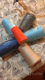 6 bobine di filo nuove