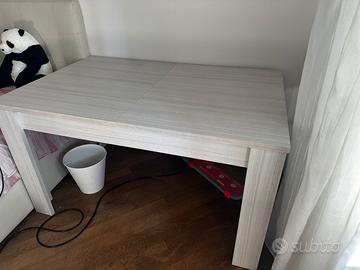 Tavolo allungabile 140x90 colore rovere chiaro