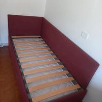 Letto con spalliere e 2° letto a scomparsa