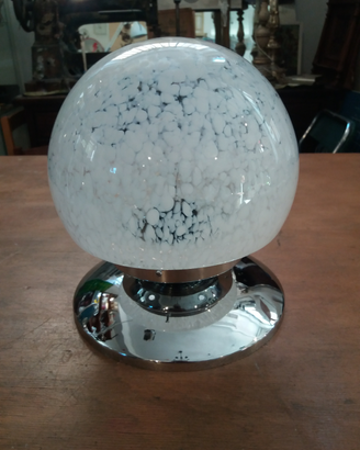 Lampada da tavolo in vetro di murano