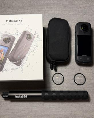 Insta360 X4 8K + accessori