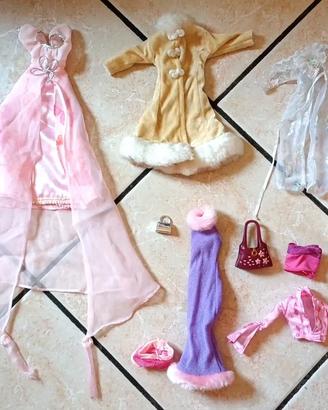 Mattel Barbie Lotto Abiti Vestiti Bambola vintage