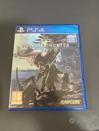 Monster hunter world ps4