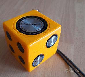 Radio vintage a Cubo "Emperor"anni 70