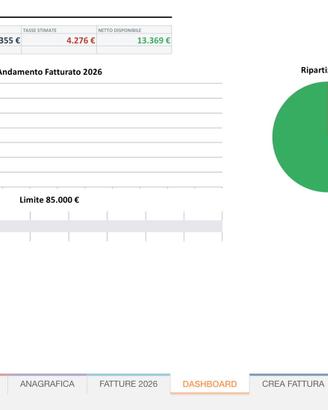 Gestionale Contabilità Forfettario 2026 Excel