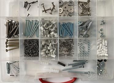 Cassetta valigia organizer minuteria ferramenta