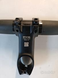 manubrio in carbonio 