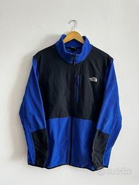 Giacca In Pile The North Face Denali Nero/Blu TgXL