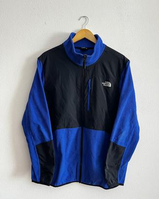 Giacca In Pile The North Face Denali Nero/Blu TgXL