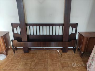 Letto matrimoniale vintage