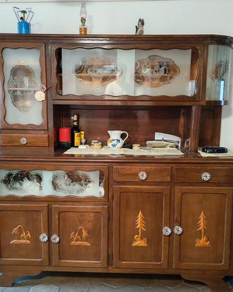 credenza arte povera