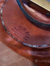 Borsa vintage in pelle - “Leoni”